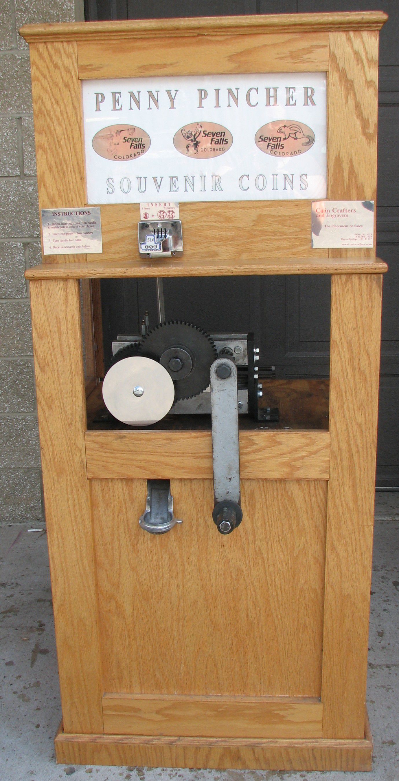 Souvenir Penny Press Machine
